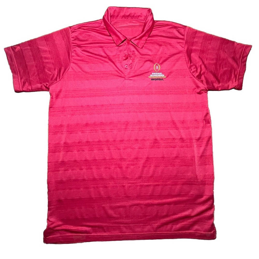 UGA Georgia Bulldogs National Championship Polo Size Large